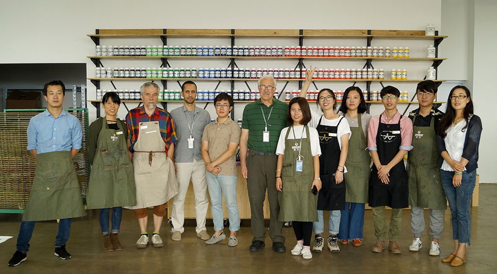 YAC Print Workshop, Tianjin 2017