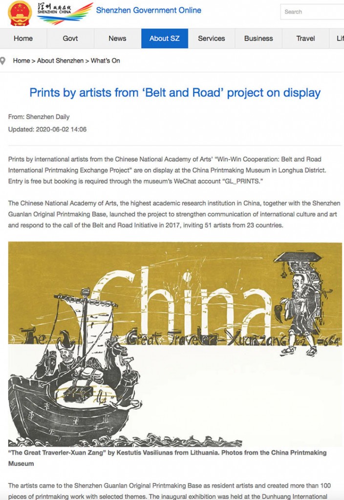 printmaking-exhibition-Belt-and-Road-China-2020-Kestutis-Vasiliunas