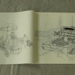 Artist's Book "The town of Botang"